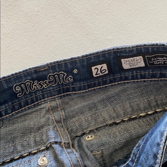 Miss Me Dark Wash Boot Cut Jeans - Picture 6 of 7